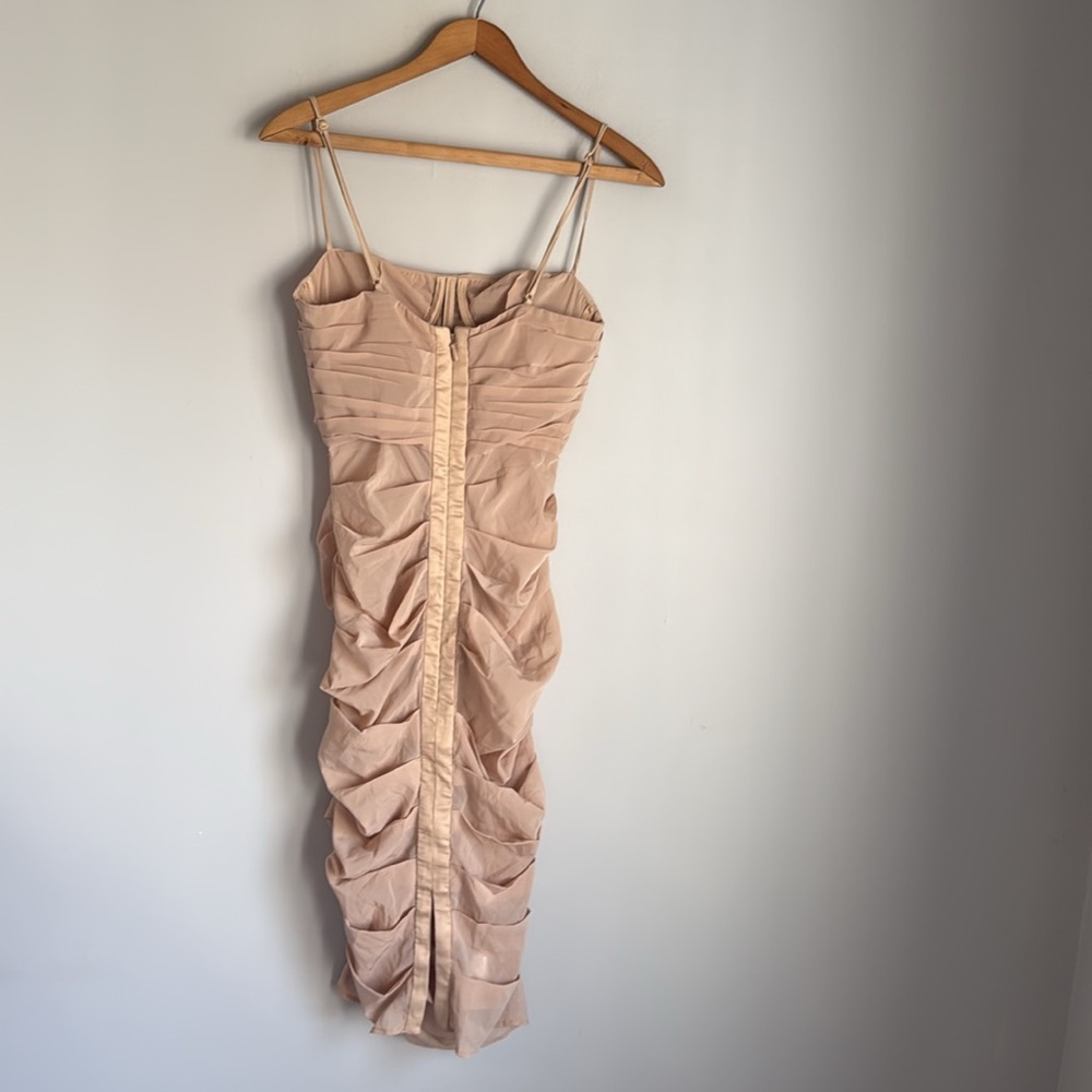House of CB Nude Maxi Dress - Picture 3 of 11